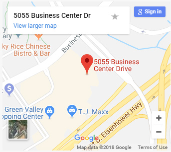 Map of Fairfield taqueria location